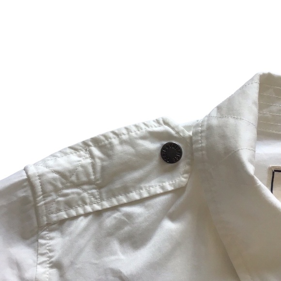 Zadig & Voltaire KAYAK MILI Embroidered Butterfly Zip Front Utility Jack, S - Picture 11 of 14